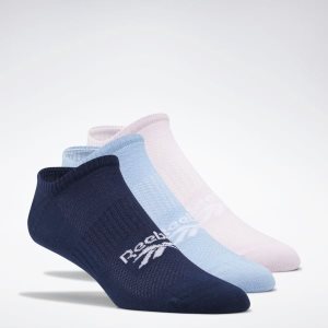 Reebok Classic Foundation Invisible Socken Damen - Navy/Blau/Rosa - DE 891-NDT